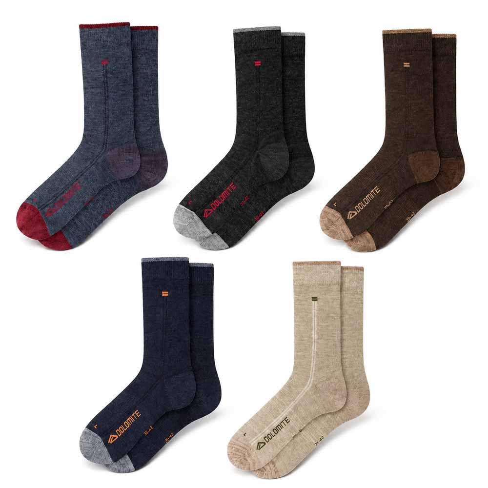 47 dolomite 54 mid calcetines resumen de colores