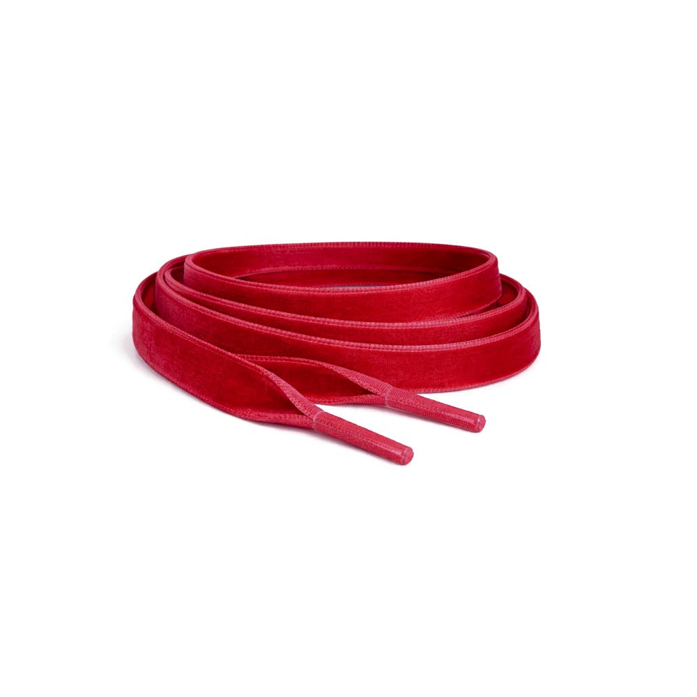 53 cordones terciopelo rojo