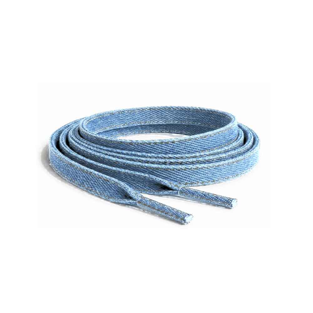 54 cordones vaqueros claros