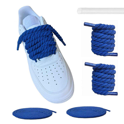 gruesos-cordones-cuerda-azul-oscuro