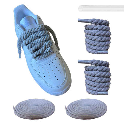 gruesos-cordones-cuerda-gris-claro