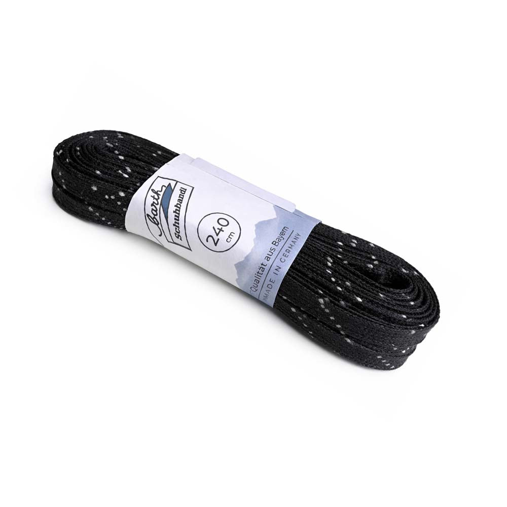 77 cordones encerados patines hockey hielo negro