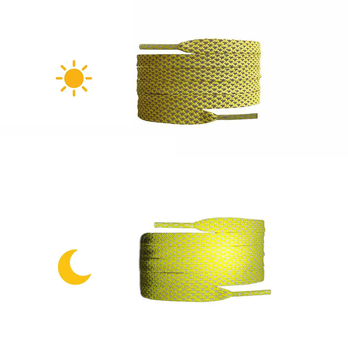 cordones-reflectantes-planos-amarillo
