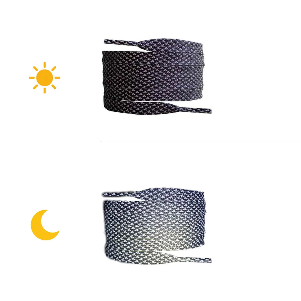 cordones-reflectantes-planos-negro