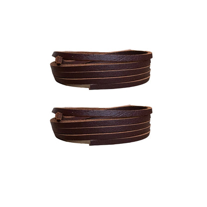 cordones-cuero-premium-marrón-oscuro