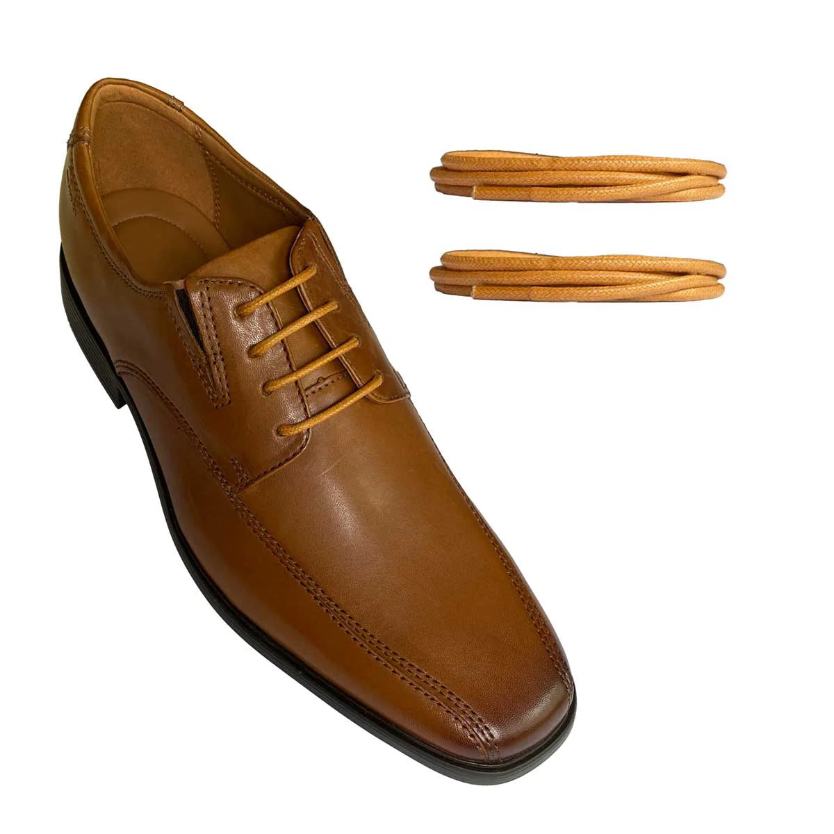 cordones-encerados-marron-ocre