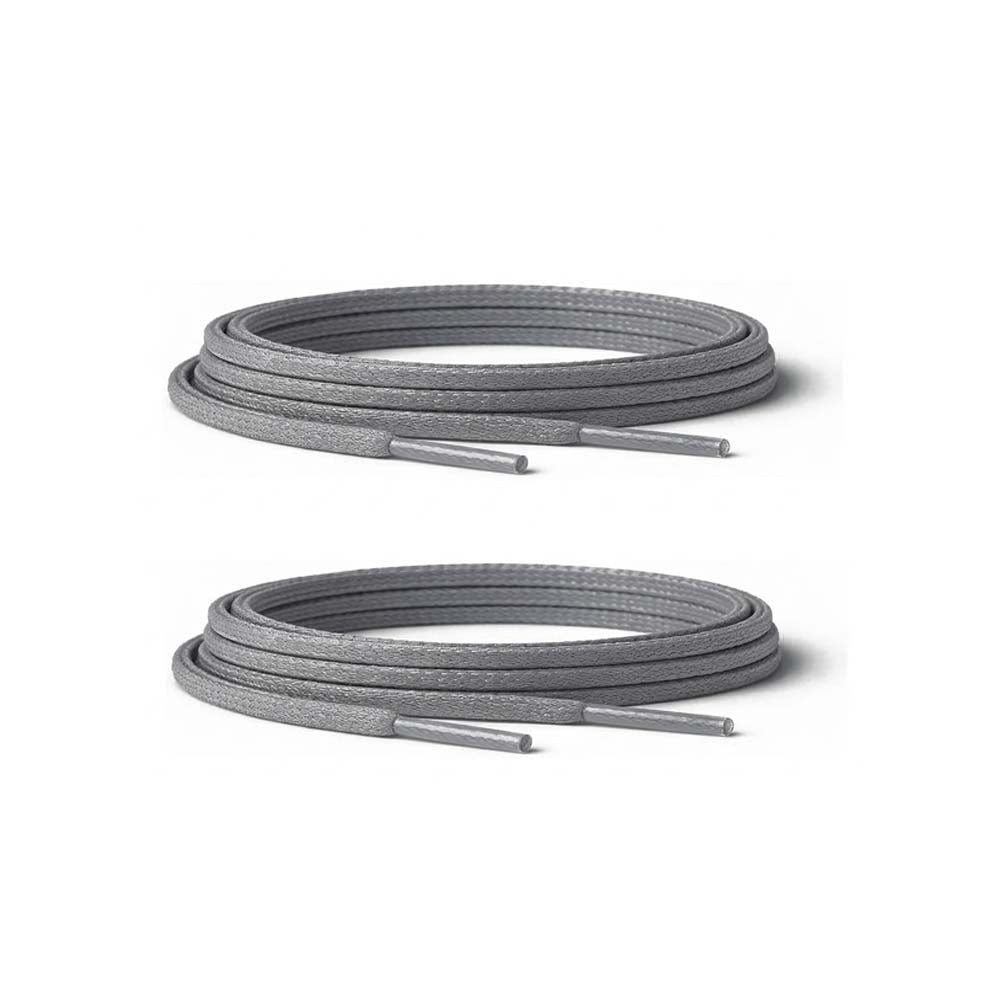 89 cordones encerados planos gris