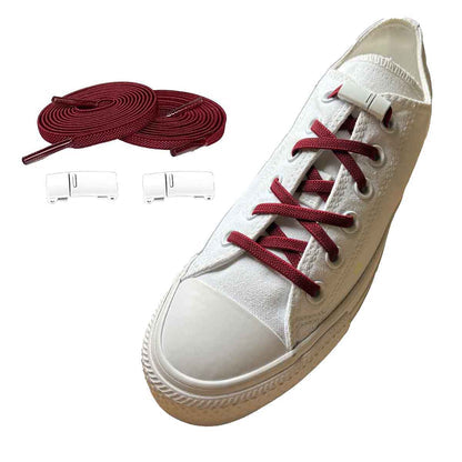 94-cordones-elasticos-rojo-burdeos-imanes-blanco-zapatos