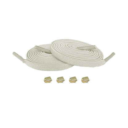 cordones-elásticos-blanco-crema-clip-oro