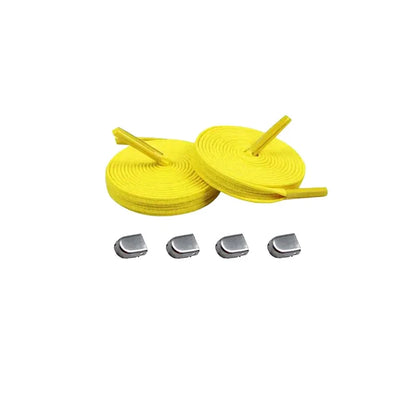 96 cordones elasticos clip amarillo plata mate