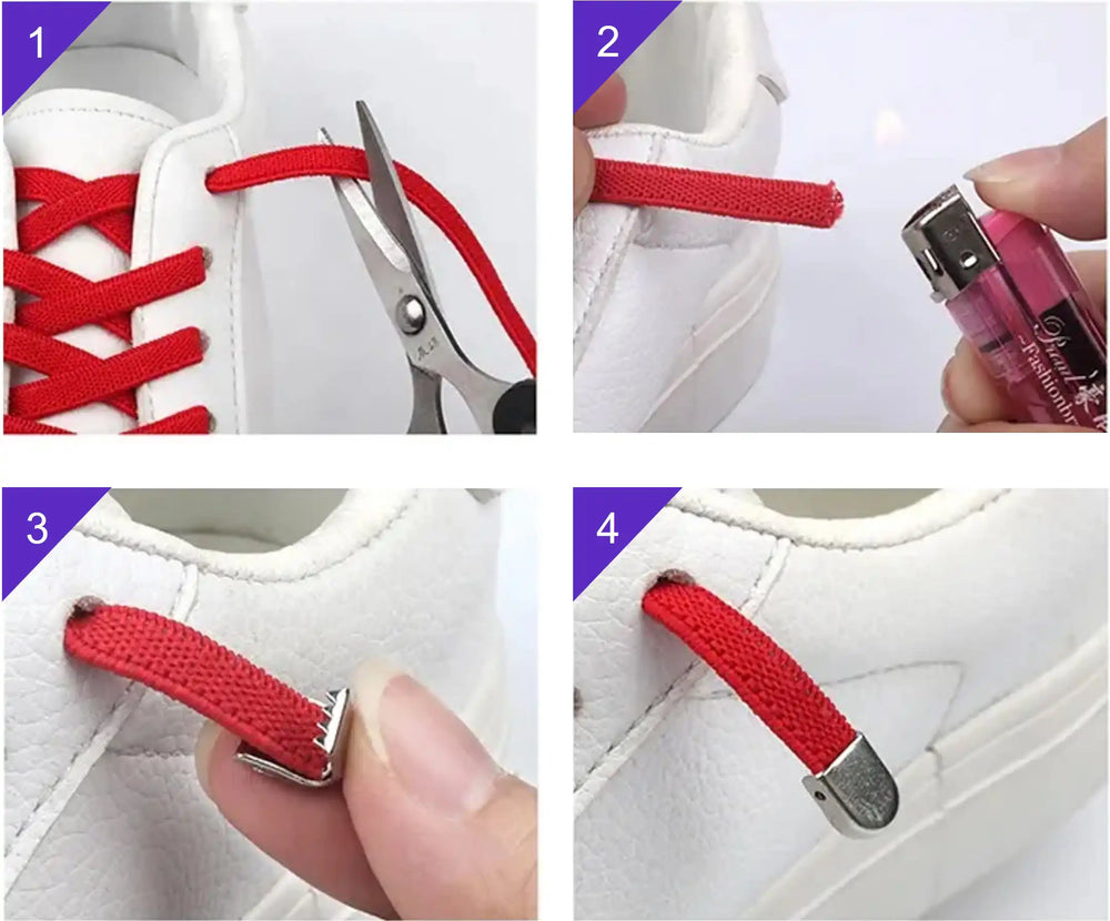96 cordones elasticos clip instrucciones
