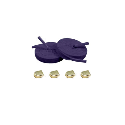96 cordones elasticos clip morado oro