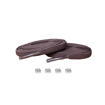 cordones-elasticos-marron-azul-marino-clip-plata-brillante