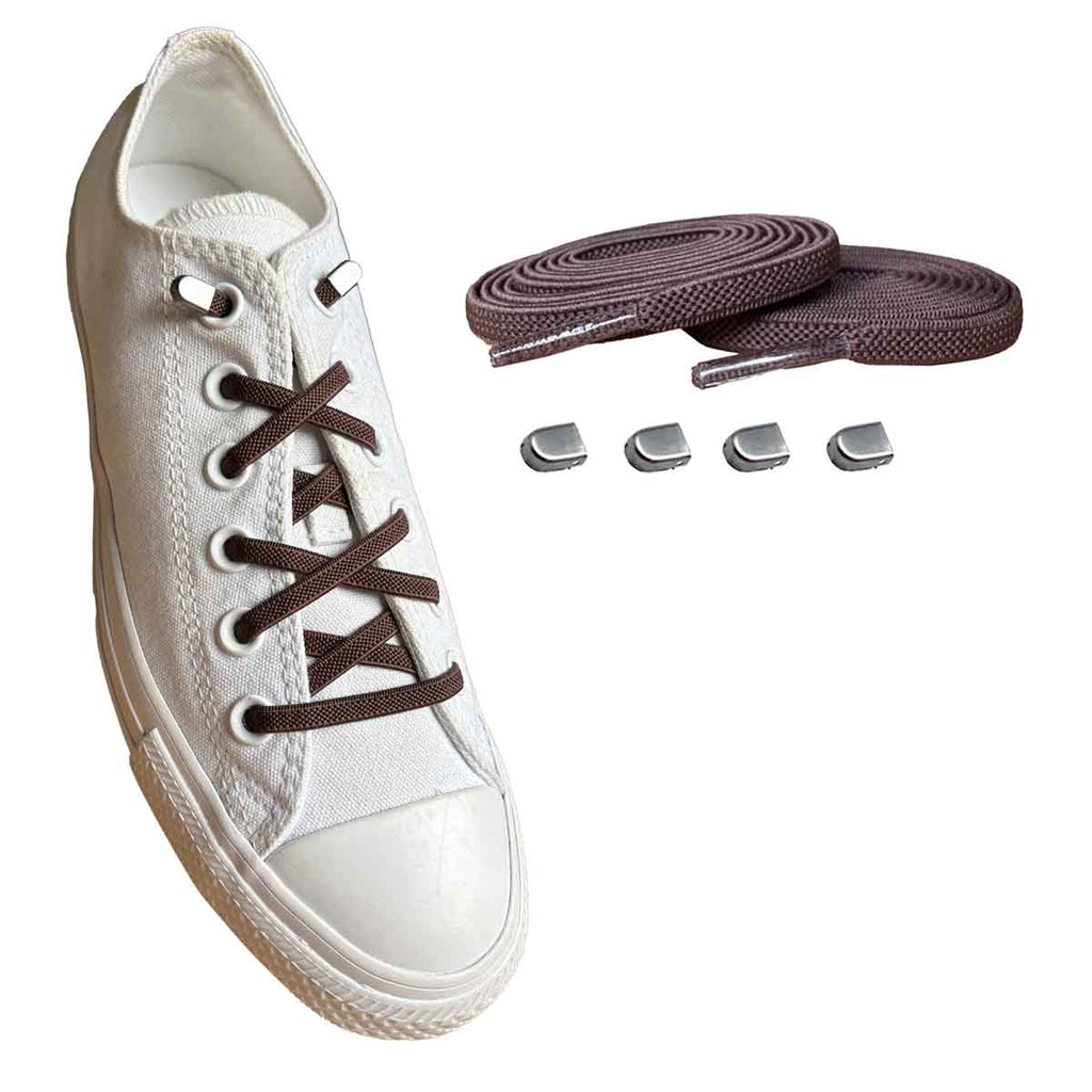 cordones-elasticos-marron-azul-marino-clip-plata-mate-zapatos