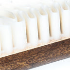 Collonil Velour Boy Cepillo para ante detalle láminas y cuerpo de madera