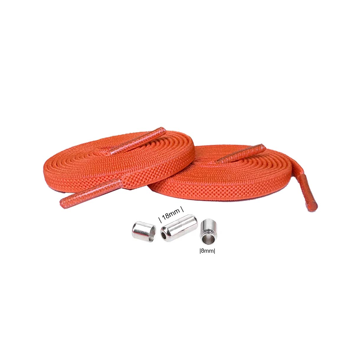 Naranja – cordones elastico naranja kapseln plata