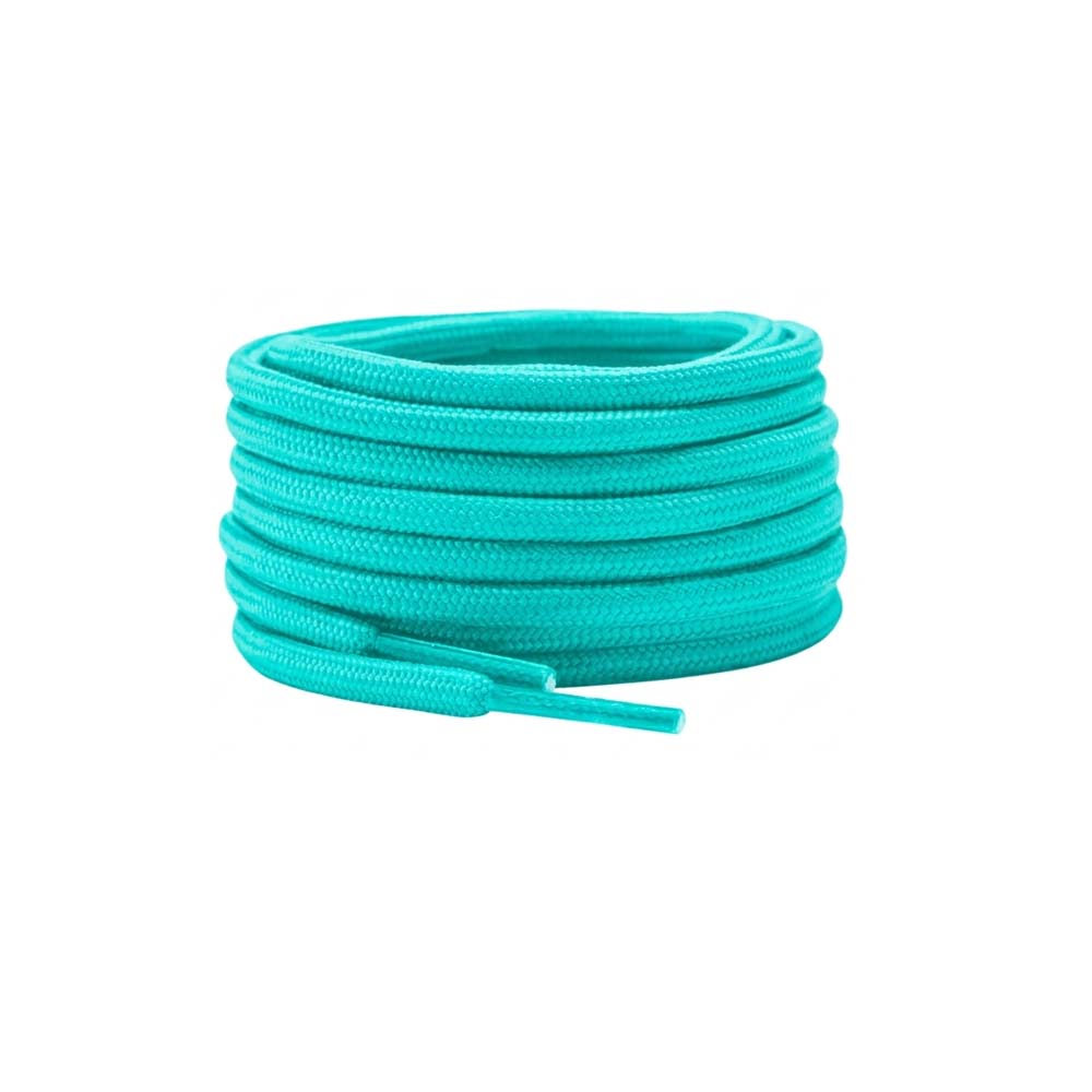 cordones redondos turquesa