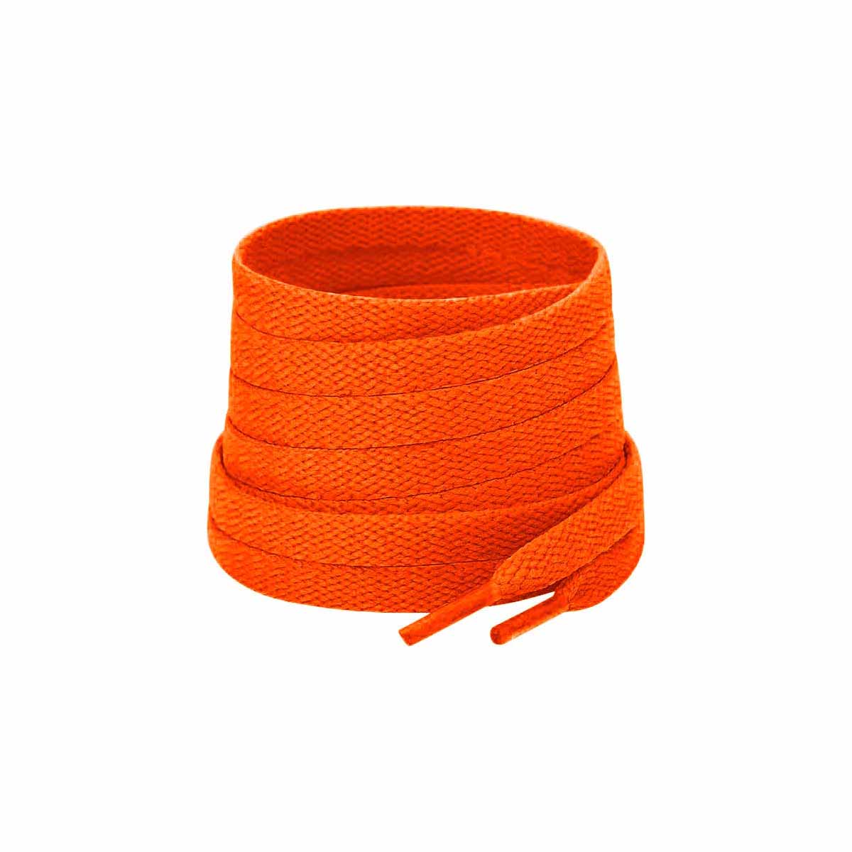 cordones sneaker naranja neon