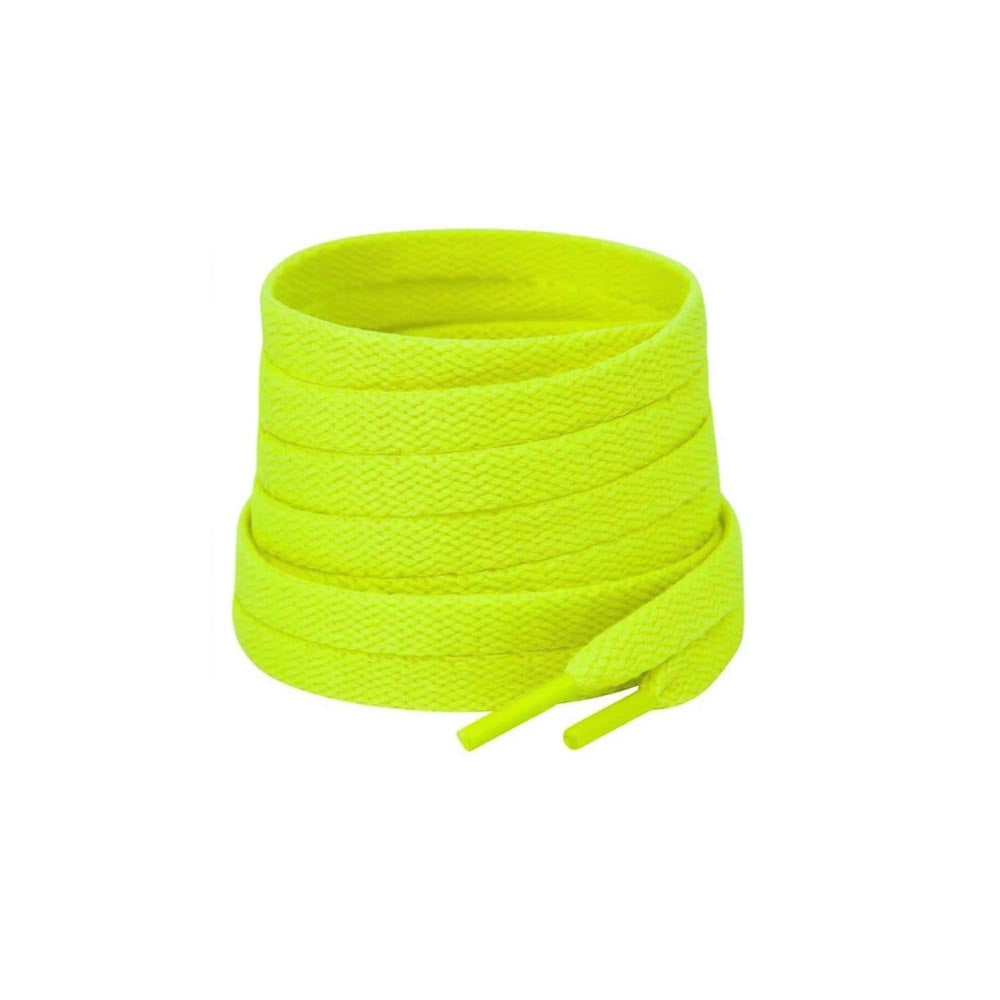 cordones zapatillas amarillo neon