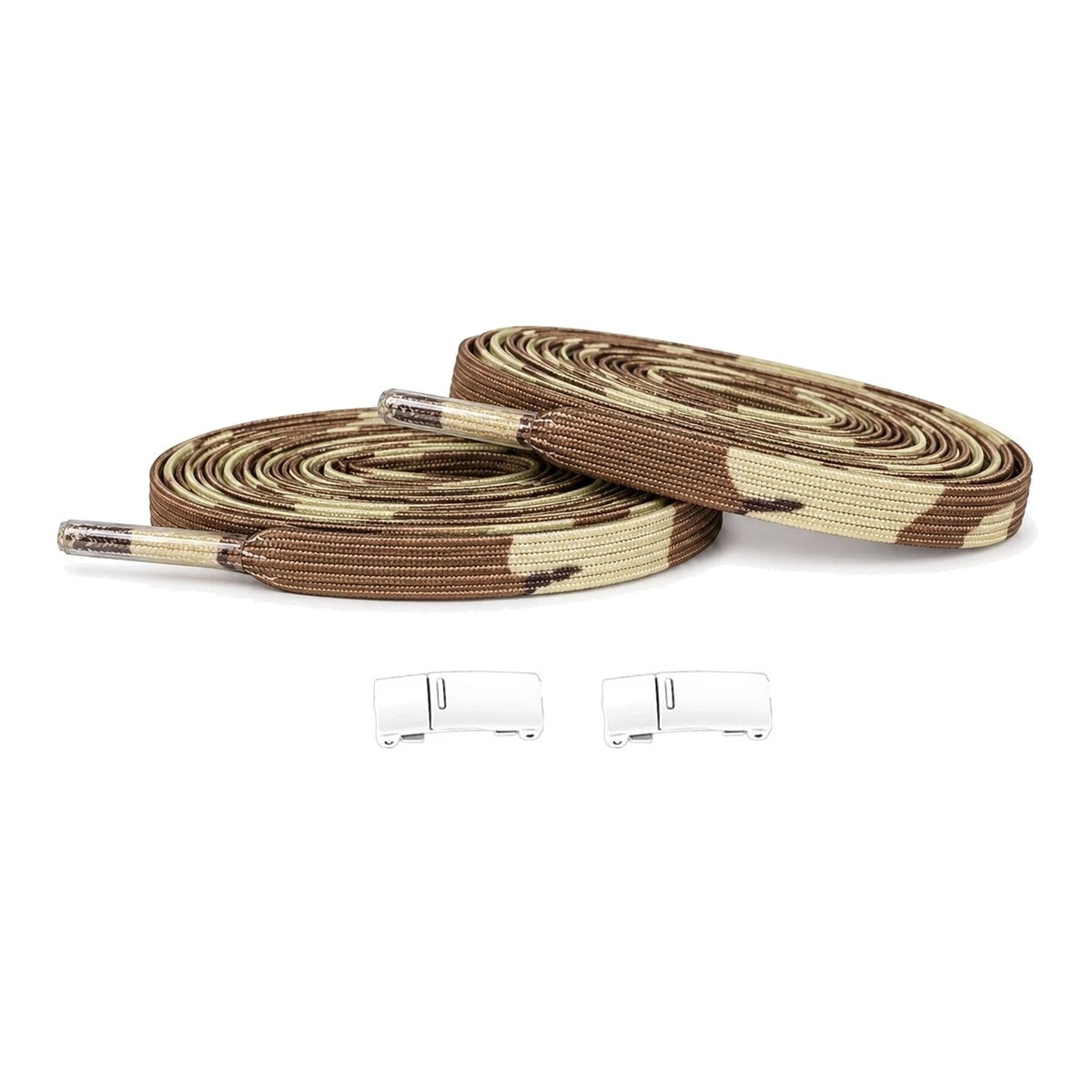 Camuflaje / Blanco – elasticos cordones camuflaje imanes blanco