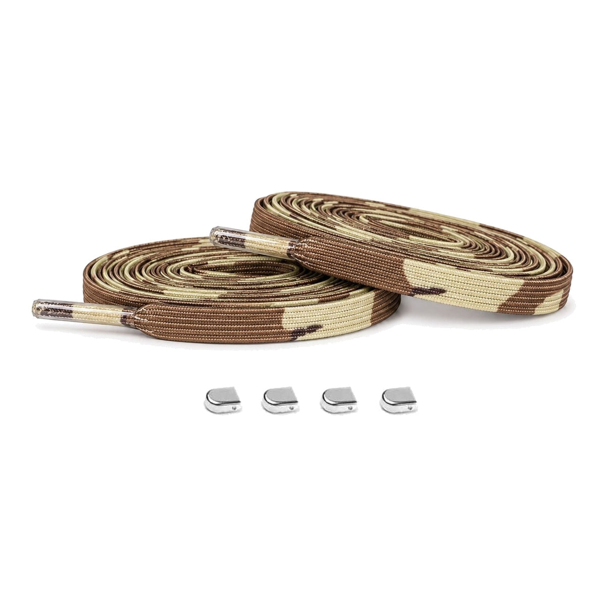 Camuflaje / Plata – elasticos cordones clips camuflaje plata brillante 01 imagen principal
