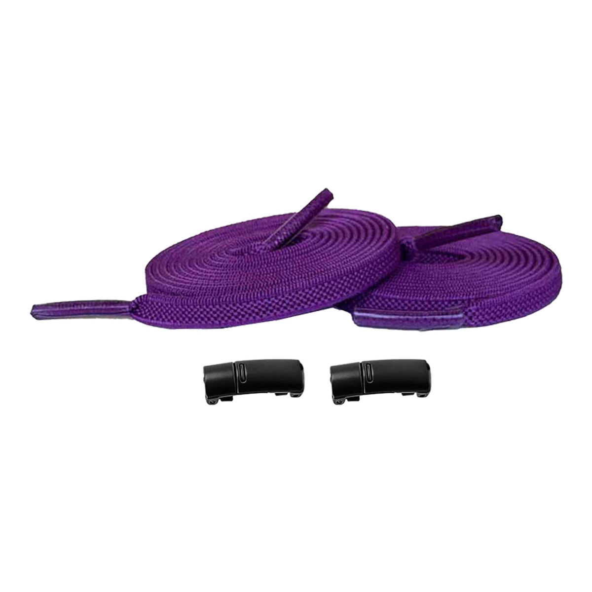 Lila / Negro – elasticos cordones imanes morado negro 01 imagen principal