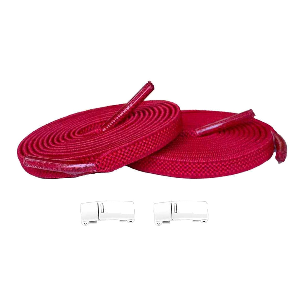 Rojo / Blanco – elasticos cordones imanes rojo blanco 01 imagen principal
