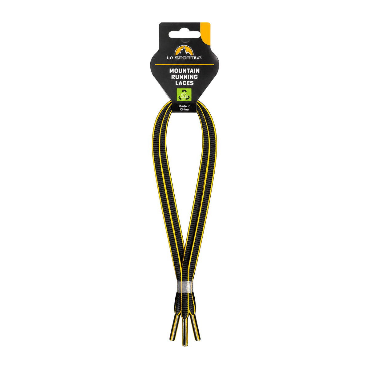 Negro amarillo / 107 cm – la sportiva mountain running cordones negro amarillo 107 cm 1